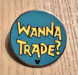 17317 - WDW Hidden Mickey Series 2010: Pin Trading Phrases Collection - Wanna Trade? - Walt Disney World alternate image