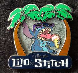 Park Pack Pin Trading Edition - LE Variant 1 - Stitch with Pink Ice Cream - DSUS