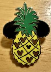 17423 - WDW Hidden Mickey Series 2008: Fruit Mickey Icons - Pineapple - Walt Disney World alternate image