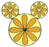 17424 - WDW Hidden Mickey Series 2008: Fruit Mickey Icons - Orange - Walt Disney World alternate image