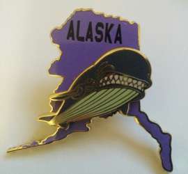 State Character Pins - Alaska - Monstro - MLT