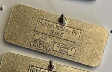 17441 - 2008 Hidden Mickey - Rear View Mirror - Ariel Eyes - Rear View Mirror - Walt Disney World alternate image