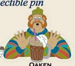 22021 - (PTD) Pin Trader's Delight Series - Oaken - Disney Studio Store Hollywood / Soda Fountain alternate image