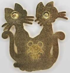 17475 - Lady and the Tramp - Si & Am Wearing Collars - Disneyland Resort alternate image