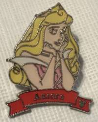17515 - 2007 Hidden Mickey - Princess Names - Aurora - Walt Disney World alternate image