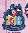 20396 - 2016 Dated Year Pins - Music, Magic, Memories (Sorcerer Mickey) alternate image
