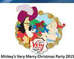 Mickey&#039;s Very Merry Christmas Party (MVMCP) 2015 - Captain Hook and Mr Smee - WDW
