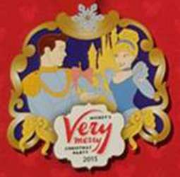 Mickey&#039;s Very Merry Christmas Party (MVMCP) 2015 - Cinderella and Prince Charming - WDW