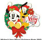 21376 - Mickey's Very Merry Christmas Party (MVMCP) 2015 - Jumbo Santa Mickey - Walt Disney World alternate image