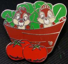 5581 - 2007 Hidden Mickey – Chip and Dale Food - Chip and Dale Tomatoes - Disneyland Resort alternate image