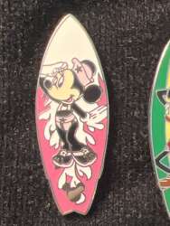 17599 - Cast Lanyard Series III - Character Surfboards - Minnie Mouse - Disneyland Resort alternate image
