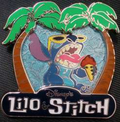 Park Pack Pin Trading Edition - LE Variant 4 - Stitch with Brown Ice Cream - DSUS