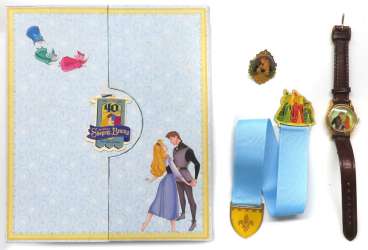 17706 - Sleeping Beauty 40th Anniversary - Once Upon A Dream Watch Set - Pin ONLY - Disney Store US alternate image