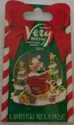21374 - Mickey's Very Merry Christmas Party (MVMCP) 2015 - Logo Pin - Walt Disney World alternate image