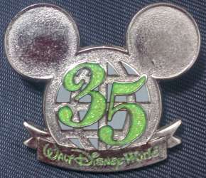 22207 - Walt Disney World 35th Anniversary - 35th Anniversary Logo - Walt Disney World alternate image