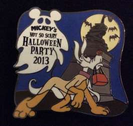 Mickey&#039;s Not So Scary Halloween Party (MNSSHP) 2013 - Pluto as Zero - WDW