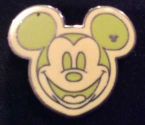 17391 - 2009 Hidden Mickey - Colorful Mickey Heads - Yellow - Walt Disney World alternate image