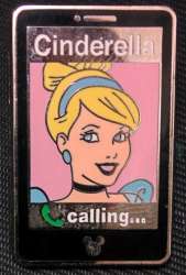 2014 Hidden Mickey - Princess Mobile Phone - Cinderella - WDW