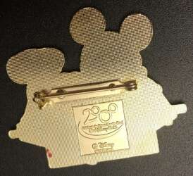 17802 - Millennium Celebration - Mickey Mouse Laying on Parks Logos (Brooch Back) - Walt Disney World alternate image