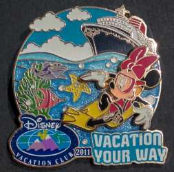 79790 - Vacation Your Way - Minnie Scuba Diving by Disney Cruise Ship - Disney Vacation Club alternate image