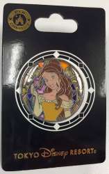 19343 - Tokyo Stained Glass Princess Series - Belle - Tokyo Disneyland Resort alternate image