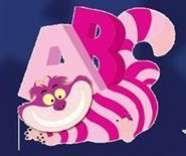 Characters With Letters - Cheshire Cat ABC (Surprise Release) - DSSH