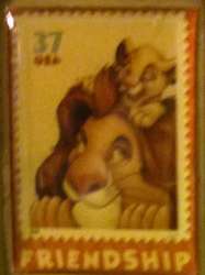 778 - USPS Stamp Release - Mufasa and Simba - Friendship - Disney Licensed alternate image