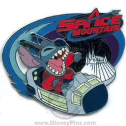 17958 - Mickey's Pin Odyssey 2008 - Space mountain Stitch alternate image