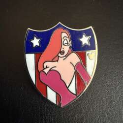17966 - 2013 Hidden Mickey - Patriotic Characters - Jessica Rabbit - Walt Disney World alternate image