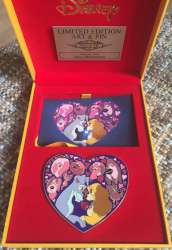 ACME Studio Art Archives Series - Side by Side - Lady and the Tramp Heart - ART