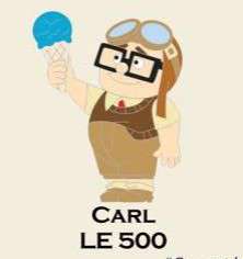 (PTD) Pin Trader&#039;s Delight Series - Young Carl with ice cream cone - DSSH