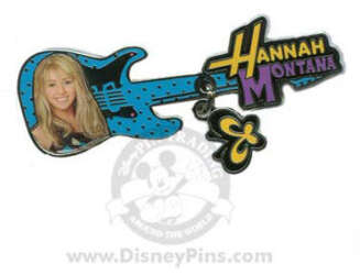 Hanna Montana Guitar with Butterfly Charm