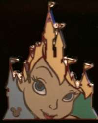2013 Hidden Mickey - Park Icons - Magic Kingdom Tinker Bell - WDW