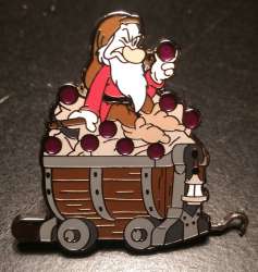 Seven Dwarfs Mine Car Mystery Collection - Grumpy - MLT