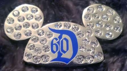11408 - Disneyland Diamond Celebration Event - 60th Anniversary Jeweled Mickey Ears - Disneyland Resort alternate image