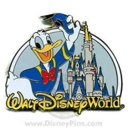 Donald Duck & Cinderella Castle 2008 WDW