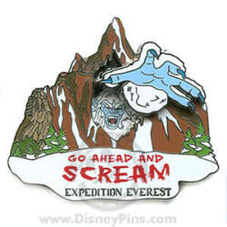 18340 - Expedition Everest - Go Ahead and Scream - Yeti - Walt Disney World alternate image