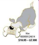 15193 - Disney Dogs - Max (The Little Mermaid) - Disney Studio Store Hollywood / Soda Fountain alternate image