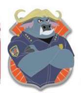 Zootopia - Chief Bogo Red Badge - DSSH