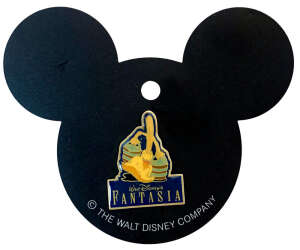 18408 - Fantasia Anniversaries - 50th Anniversary — Broom with Buckets and Logo - Disney Store US alternate image