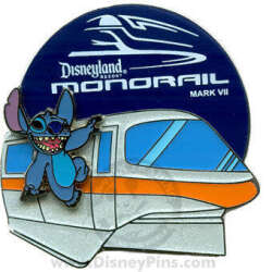 'Monorails - Stitch - Mark VII Monorail - DLR'