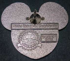 2009 Hidden Mickey - Colorful Mickey Heads - Dark Red Completer - WDW