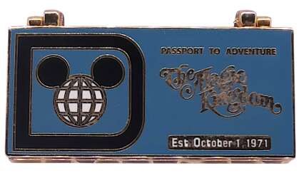 'Ticket Book - Hinged Magic Kingdom - Passport to Adventure - WDW'