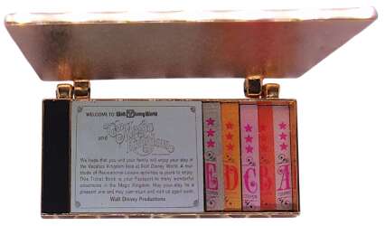 'Ticket Book - Hinged Magic Kingdom - Passport to Adventure - WDW'