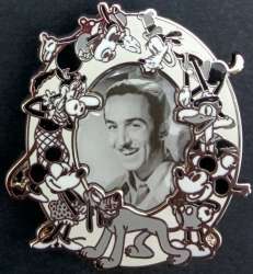 Walt Disney - Walt Disney with Classic Characters Frame - MLT