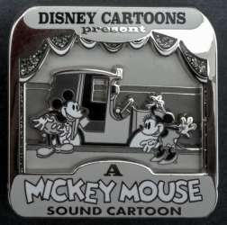 Park Pack Pin Trading Edition - LE Variant 1 - Sound Cartoon Black and White - DSUS