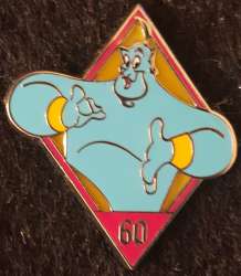 11428 - Disneyland 60th Diamond Celebration Mystery - Genie - Disneyland Resort alternate image