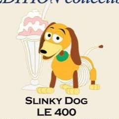 14468 - (PTD) Pin Trader's Delight Series - Slinky Dog - Disney Studio Store Hollywood / Soda Fountain alternate image