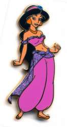 Jasmine in Purple Dress