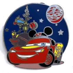Hip Lanyard - Cars in the Parks - Lightning McQueen in Tomorrowland